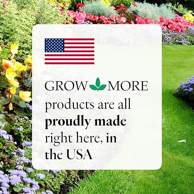 Grow More (0-37-37) All-Purpose Bud and Bloom Fertilizer - 25lbs of USA-Made High Potassium &amp High Phosphorus Fertilizer for Blooming - Water-Soluble Plant Food for Outdoor &amp Indoor Flowering