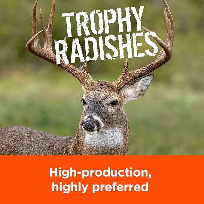 Pennington 100504528 Rackmaster Trophy Radishes Food Plot Seed Mix 5 lb None