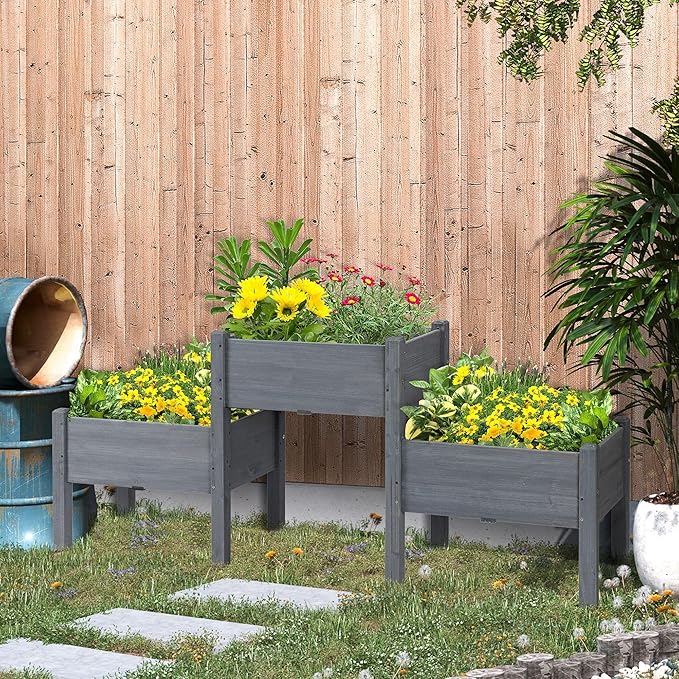 Ergonomic Three-Tier Raised Garden Bed