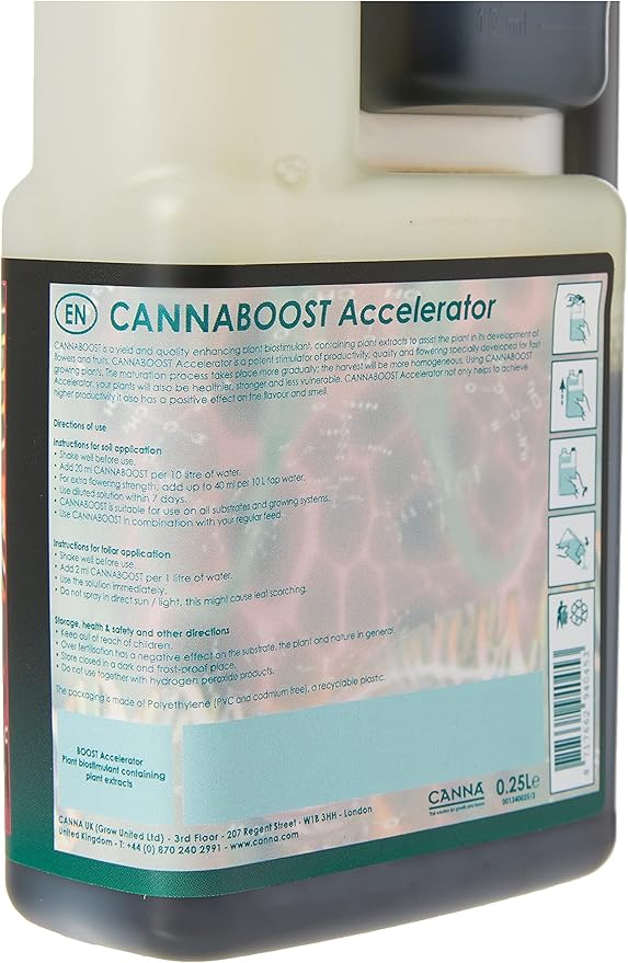 Advanced Nutrition Canna Boost Accelerator- 250Ml - Bloom - Big Yield - Bud Booster - Hydroponics