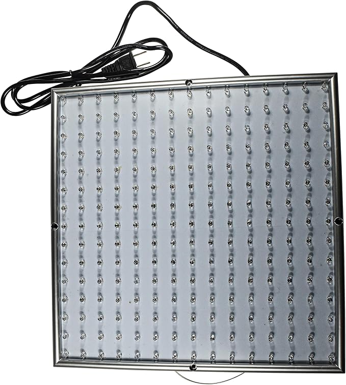 HQRP 14W 225 LED Blue + Red Spectrum Hydroponic Plant Grow Light Panel/Lamp
