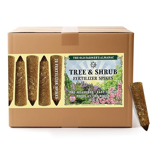 The Old Farmer's Almanac Tree &amp Shrub Fertilizer Spikes (Case of 72 Spikes)