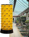 Hydroponics Growing SystemHydroponics Growing Tower Planter Tower Hydroponics Growing Sys Kit with Water Pump Hydroponic Tower Starter Kit Vertical Hydroponic PlanterWhite-48holes