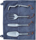 Elegant Gift Boxed Garden Tool Set - Customized Name Heavy Duty Galvanized Steel 4-Piece Kit with Shovel Trowel Fork Rake for Gardening