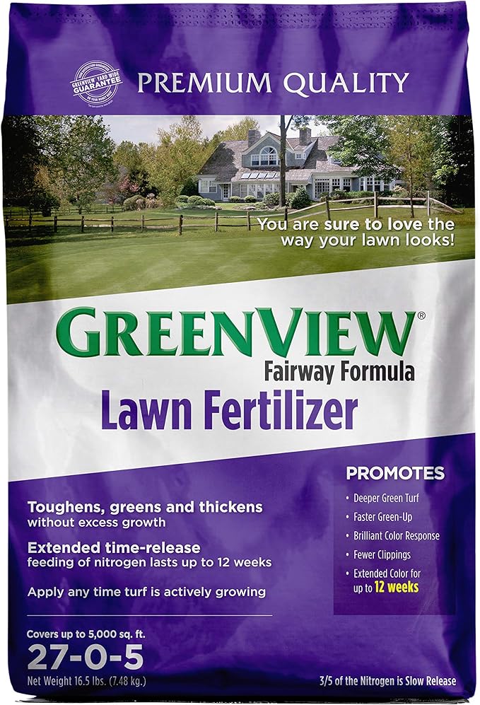 GreenView Fairway Formula Lawn Fertilizer - 16.5 lb. Bag - Covers 5000 sq. ft.