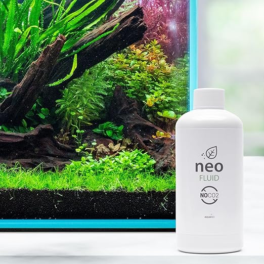 NeoFluid No CO2 - All-in-One Liquid Fertilizer for Freshwater Planted Tanks Easy-to-Use Aquarium Plant Nutrient Solution with Nitrogen Phosphorus Potassium Iron Trace Minerals - 300ml