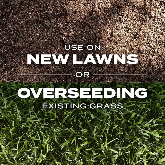 Scotts Turf Builder Rapid Grass Sun and Shade Mix Grass Seed with Fertilizer for Full Green Grass in Just Weeks 10 lbs.