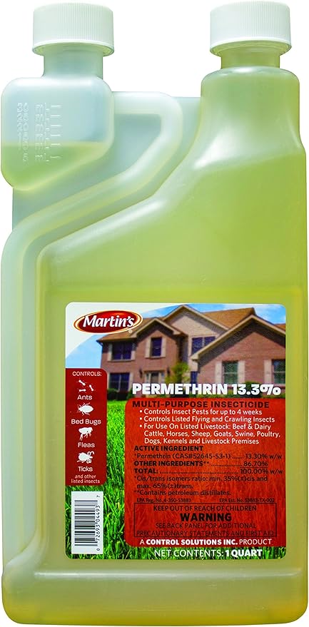 Martin's 32 oz Permethrin 13.3% Concentrate
