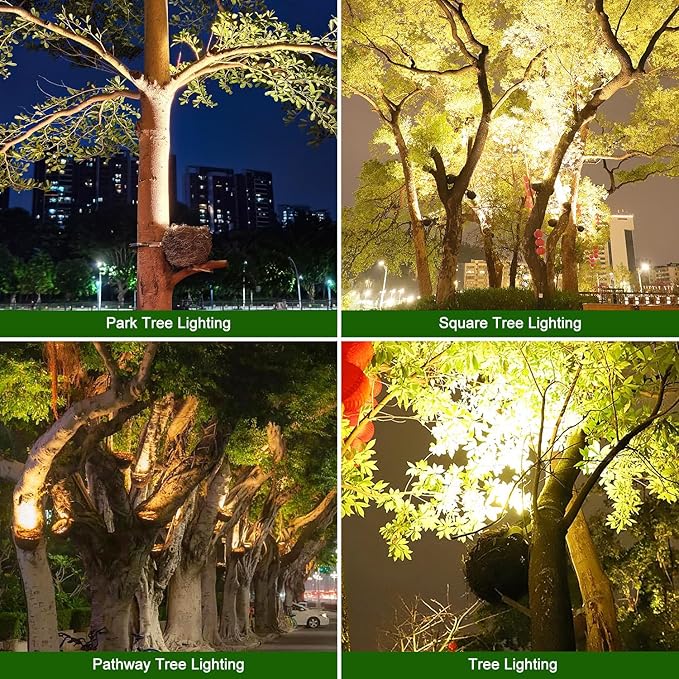 Bird's Nest Landscape Spotlight Simulated Bird's Nest Lamp Aluminum Material Durable Outdoor Use 110V Waterproof Landscape Garden Light for Courtyard and Garden Tree Lighting