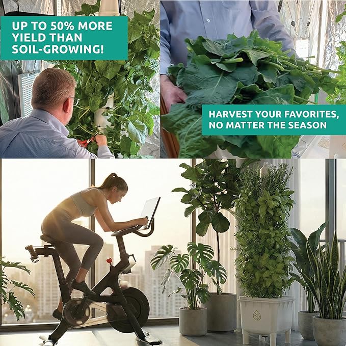 Hydra Tower - Hydroponic Kit (16-Plant Tower)