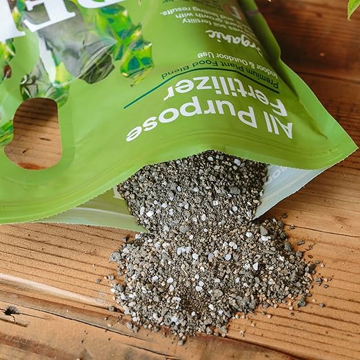 All-Purpose Granular Fertilizer – 4 Pack 4 lb Total | Organic-Based Plant Food for Vegetables Flowers Shrubs &amp Lawn | Slow-Release Nutrients Boost Growth Root Strength &amp Soil Health for Ga