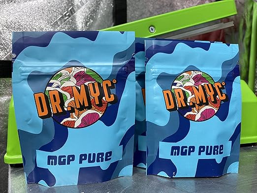 DRMyc.com - MGP Pure - Growth Promoter for Mushrooms. Our Substrate Probiotic Increases Colonization Speed Fruiting Size + Faster Flushes - (10 Grams)