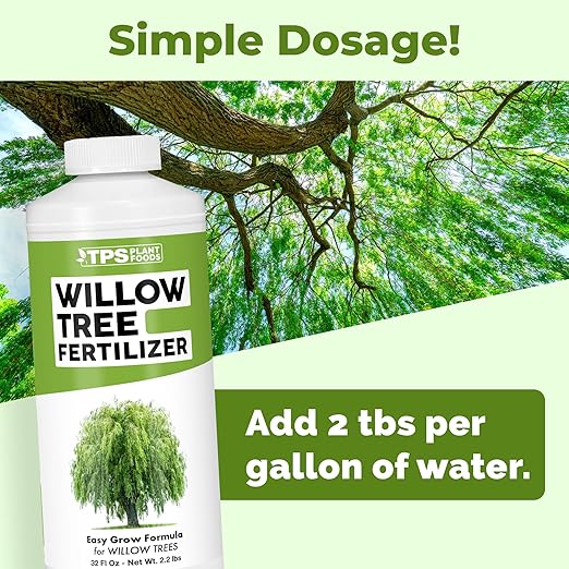 Willow Fertilizer – Liquid Plant Food for Fast Growth Stronger Roots &amp Healthy Growth 32 oz