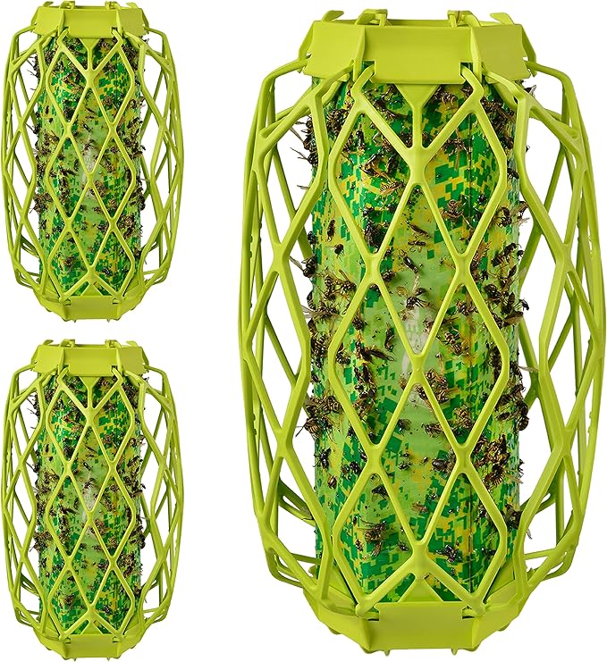 RESCUE! VisiLure® TrapStik for Wasps Mud Daubers Carpenter Bees – 3 Pack