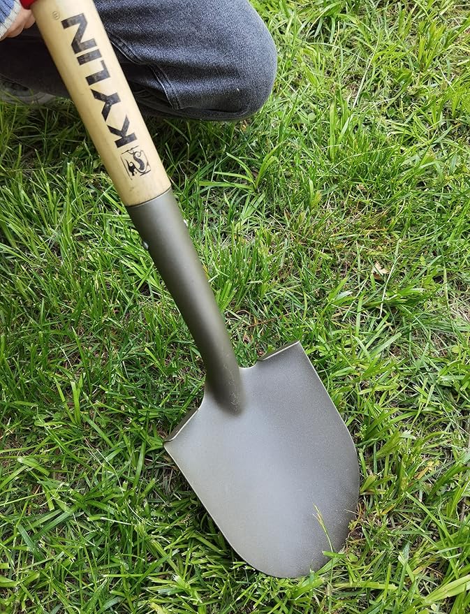 GardenAll 7-Piece Shovels Rakes Hoe Set Long Wood Handle Garden Tools Set Gifts for Women Pointy Shovels for Digging Short Handle Shovel Meteal Rakes Cultivator Set