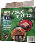 FibreDust 17 lbs Coconut Coir Mulch - 4KG Pack of 2-100% Natural Coconut Husk - Shredded and Cut Pieces - Great Ground Cover - Helps in Retention of Water - No Added Color