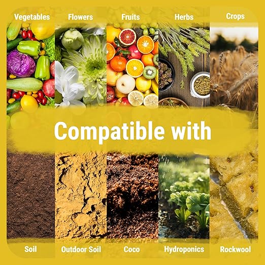 Cronk Nutrients Bonnie &amp Clyde Autoflower Nutrients Bloom and Grow – Yield Increasing Autoflower Plants Nutrient Kit – Easy to Use Plant Food – Optimal Formula for Optimal Results 1L