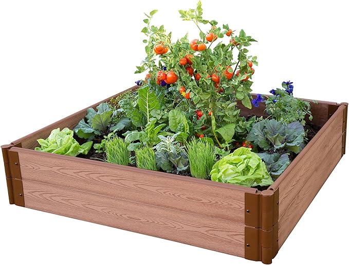 Frame It All Raised 2 Level Garden 4 by 4'
