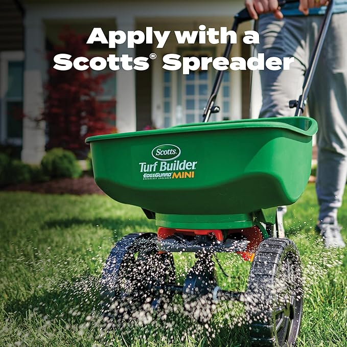 Scotts Turf Builder Halts Crabgrass Preventer with Lawn Food - Pre-Emergent Weed Killer Lawn Fertilizer 5000 sq. ft. 13.35 lbs. (2-Pack)