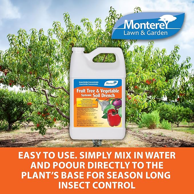 Monterey Fruit Tree &amp Vegetable Systemic Soil Drench 1gal