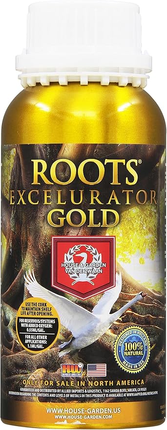 House &amp Garden HGRXL005 Roots Gold Excelurator Fertilizer 500 ml