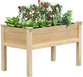 Greenes Fence Premium Cedar Elevated Garden Bed 24 W x 48 L x 31 H (3/4 Thick) - Made in USA with North American Cedar