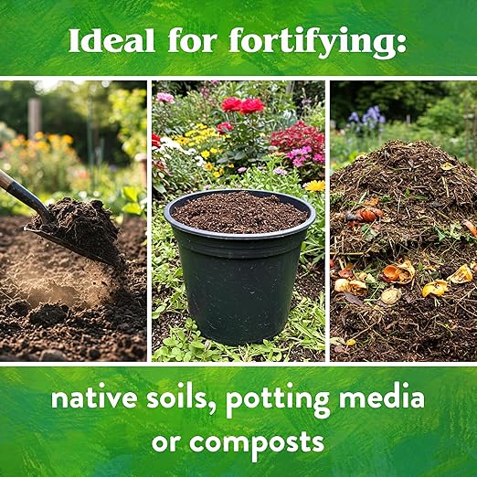 Down To Earth All Natural Fertilizers Organic Azomite Granulated Trace Minerals - Essential Minerals for Improving Plant Growth 0-0-0.2 5lb (2 Pack)