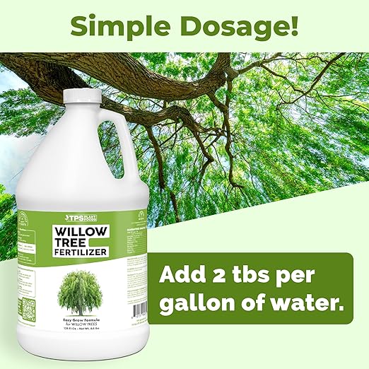 Willow Fertilizer – Liquid Plant Food for Fast Growth Stronger Roots &amp Healthy Growth 1 Gallon