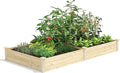 Greenes Fence Original Pine Raised Garden Bed 4' x 8' x 10.5 - Made in USA with American Pine