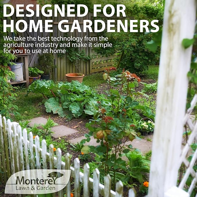 Monterey Fruit Tree &amp Vegetable Systemic Soil Drench Bundled with Garden Measure Spoon Apply Once for Season Long Control Imidacloprid Systemic Insecticide - 1 Gallon