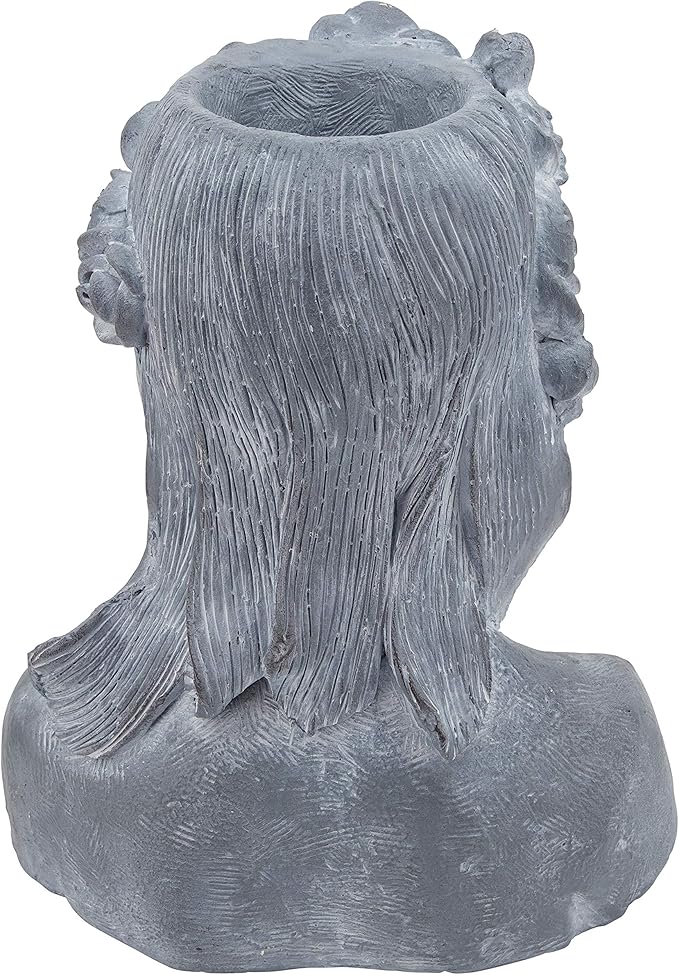 Generic Resin 19 Lady W Roses Gray
