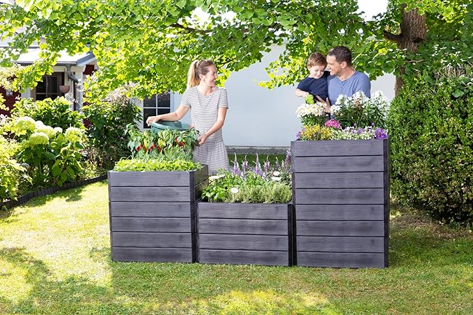 Exaco Trading Company 645117 Ergo Raised Bed Large Square