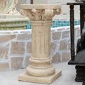 Pedestal Column Plant Stand 26.25 Inch Indoor and Outdoor