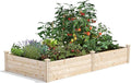 Greenes Fence Original Pine Raised Garden Bed 4' x 8' x 14 - Made in USA with American Pine