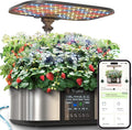 LetPot LPH-Max Hydroponics Growing System Kit 21 Pods APP &amp WiFi Automatic Controlled Smart Indoor Garden with 36W LED Grow Light Auto Drip Irrigation Kits Self-Managed Nurturing &amp Watering
