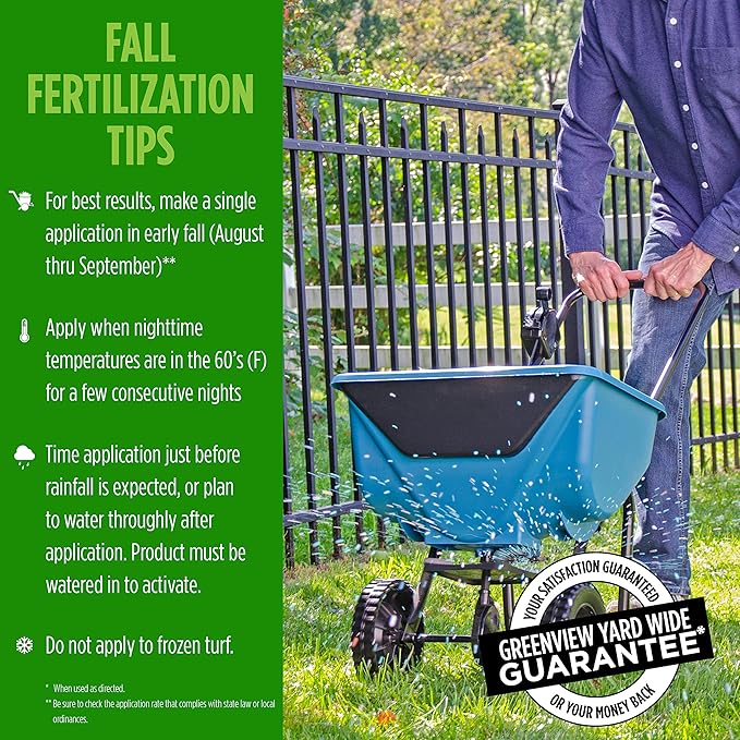 Greenview Fairway Formula Fall Fertilizer - 22.5 Lb - Covers 7500 Sq. Ft.