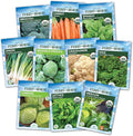 Ferry Morse Vegetable Seed Kit - Cold Hardy High Germination GMO Free - 10 Pack