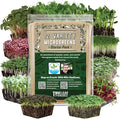 12 Variety Pack Microgreens Seeds Kit - Broccoli Seed for Sprouting Plus Purple Radish Beet Sunflower Microgreens Peas Shiso Cilantro Beet Pak Choi Korean Shiso Cress &amp More