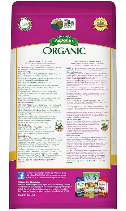 Berry Tone Plant Food 4-3-4 4-Lbs.