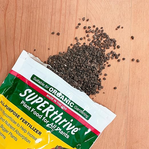 SUPERthrive Organic All-Purpose Plant Food Solid Granular 4-4-4