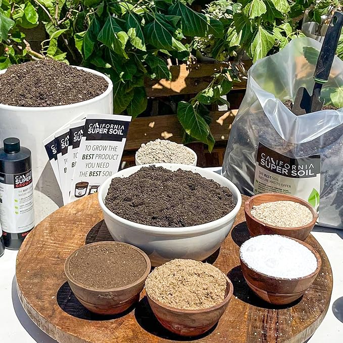 The Bud Grower | California Super Soil Premium Liquid Trio Pack | Cali Sun Kissed Cali Big Bloom &amp Cali Pure Veg Liquid Plant Food | All-in-One Grow Tent Kit's &amp Supplies
