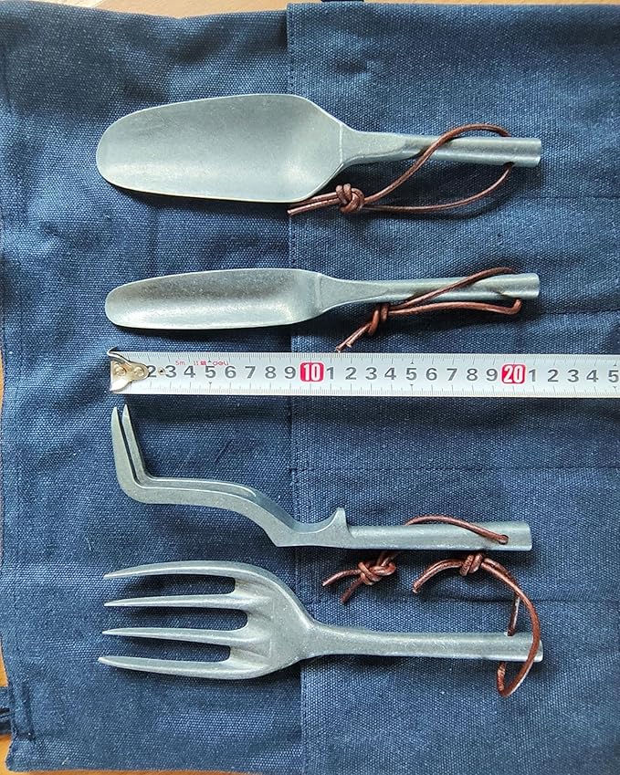 Elegant Gift Boxed Garden Tool Set - Customized Name Heavy Duty Galvanized Steel 4-Piece Kit with Shovel Trowel Fork Rake for Gardening