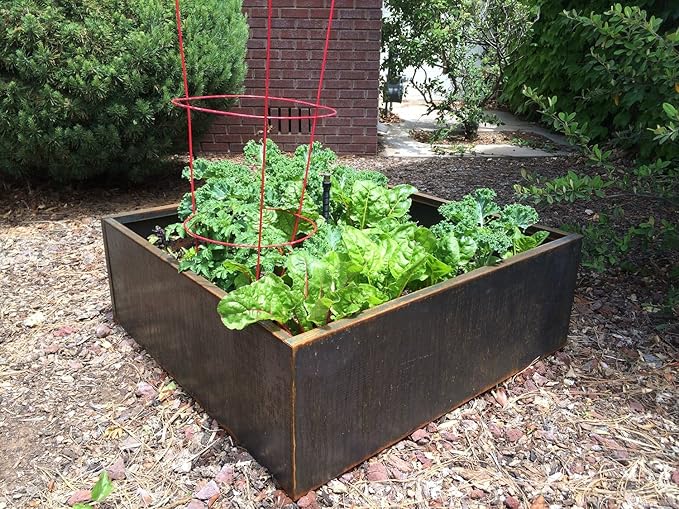 Nice Planter Corten Steel Planter Bed 40 x 40 x 14 High