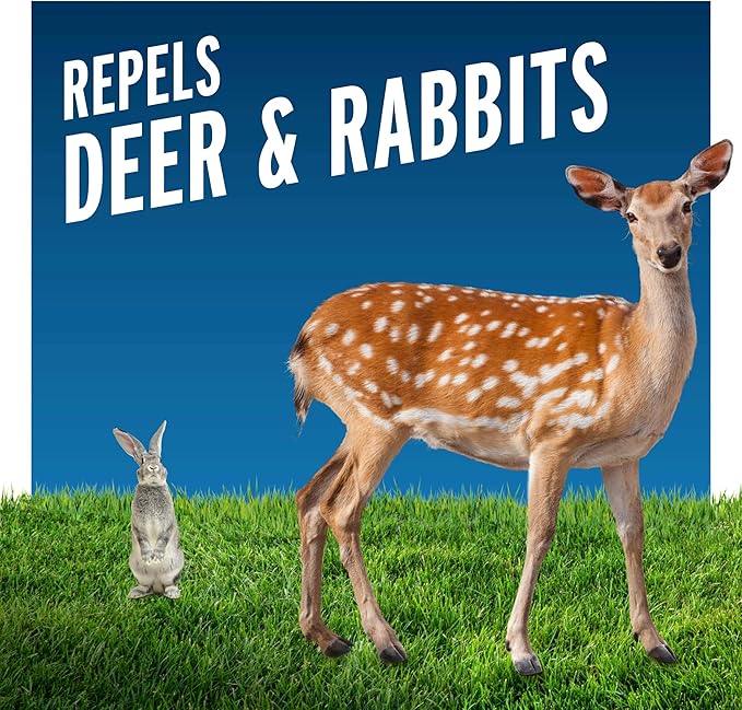 Liquid Fence Deer And Rabbit Repellent Granular 5 Pounds Harmless To Plants And Animals