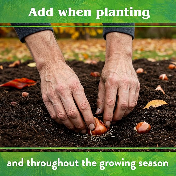 Down To Earth All Natural Fertilizers Organic Bone Meal - High Phosphorus Plant Food for Buds Bulbs Blooms Flowers 3-15-0 5 lb