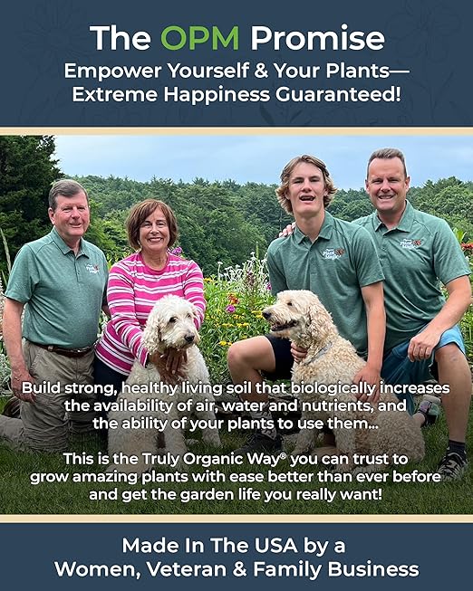 Organic Plant Magic - Truly Organic™ Fast-Acting Soluble Plant Food: All-Purpose Fertilizer Concentrate for All Flower Vegetable Herb Fruit Tree Shrub Container Garden &amp House Plants [5 lb Bucket]