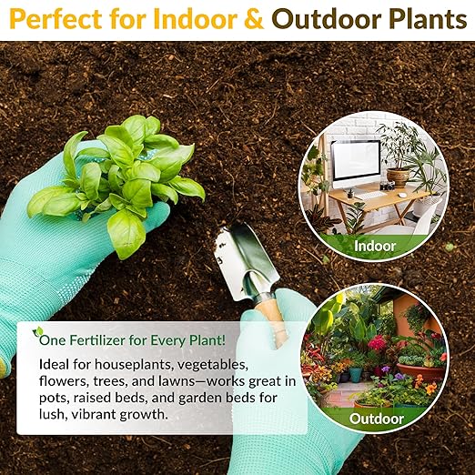 Old Potters Organic Earthworm Casting All-Natural Fertilizer for Indoor and Outdoor Planting Enhances Root and Overall Health Revitalizes Soil with Health Microbes 25 lbs