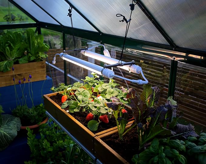 Palram - Canopia Greenhouses LED Grow Light for Plants Vegetables Fruits Flowers Growth Plant Light