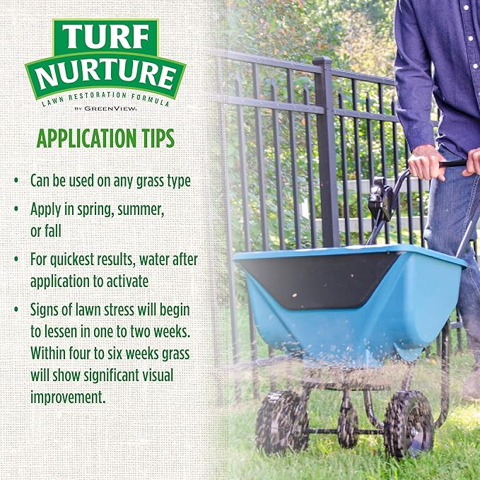 GreenView Turf Nurture Natural Base Lawn Fertilizer - 8.33 lb. Bag