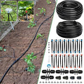 240FT Drip Irrigation System Kit Automatic Garden Watering System for Plant Greenhouse Yard Lawn with 1/2 inch 1/4 inch Irrigation Tubing Hose and Accessories
